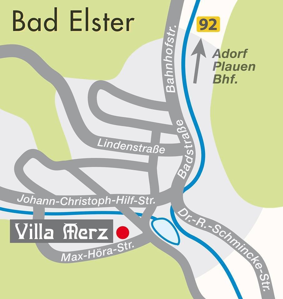 Stadtplan Bad Elster